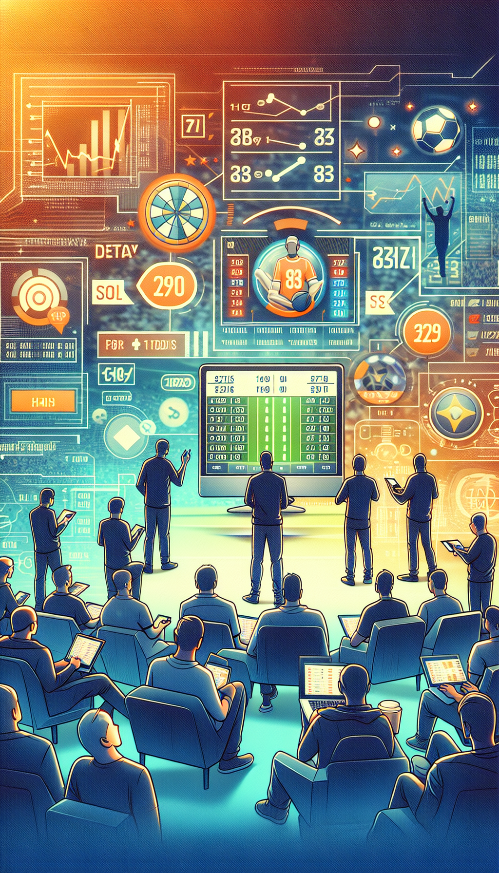 Usuarios apostando en Bplay utilizando diferentes dispositivos con cuotas atractivas en la pantalla.