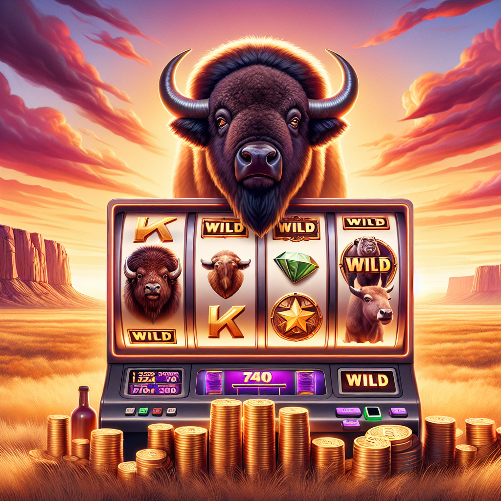 Tragamonedas Buffalo Play en bplay con temática salvaje y oportunidades de grandes premios