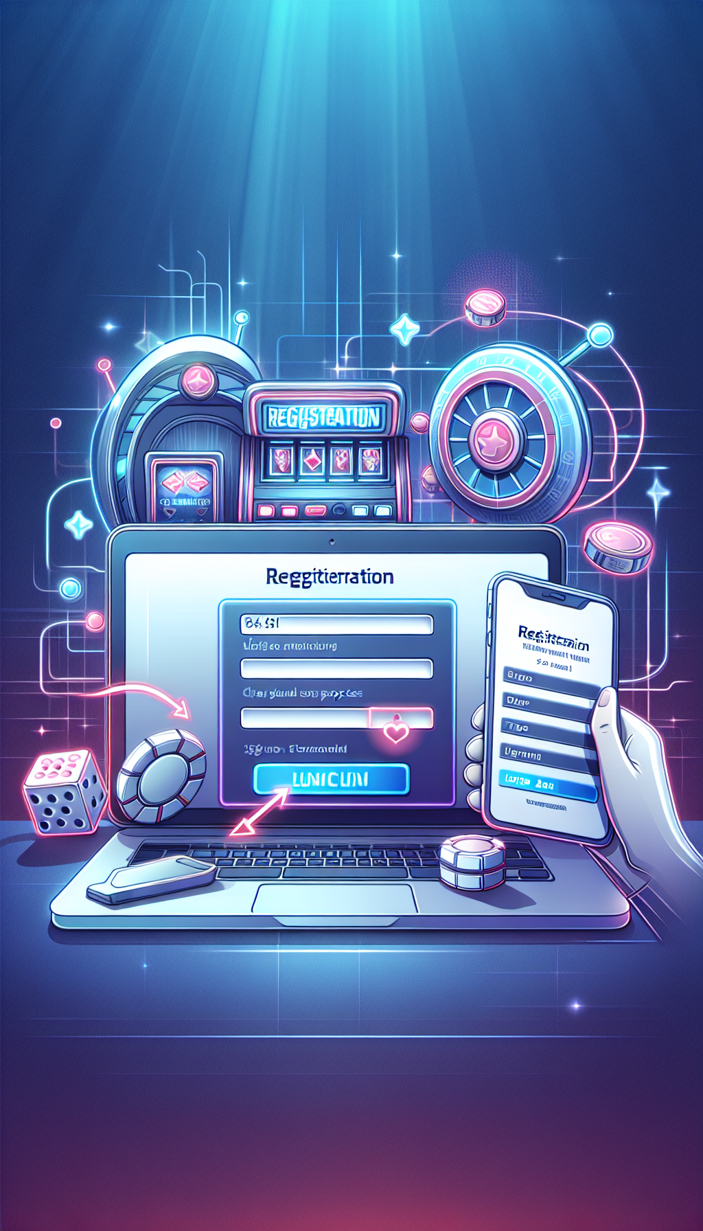 Proceso sencillo de registro en bplay para empezar a jugar slots y tragamonedas online