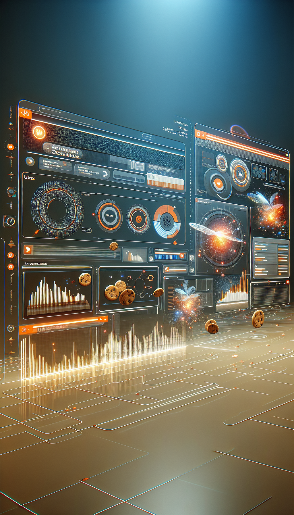 Dashboard digital mostrando recopilación de datos y personalización para usuarios de bplay