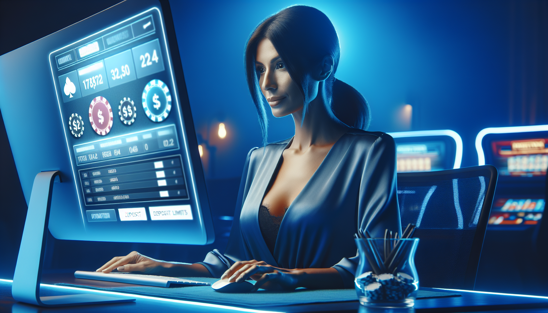 Jugador revisando límites de juego responsable en Bplay