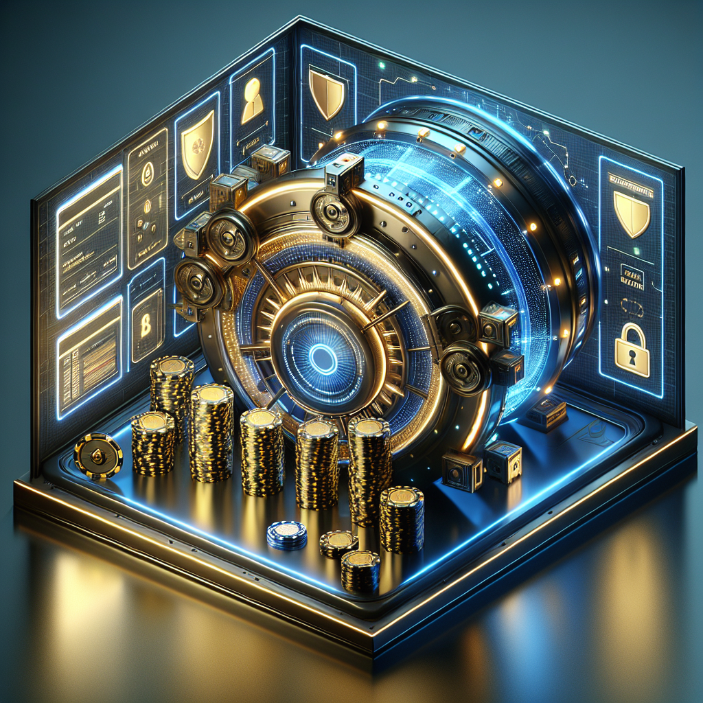 Ambiente seguro digital representando la protección de datos en Bplay Santa Fe