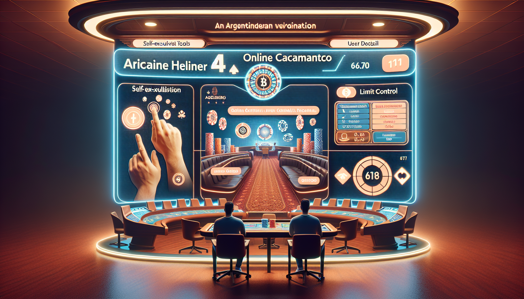 Panel de control de juego responsable en Bplay con opciones de autoexclusión
